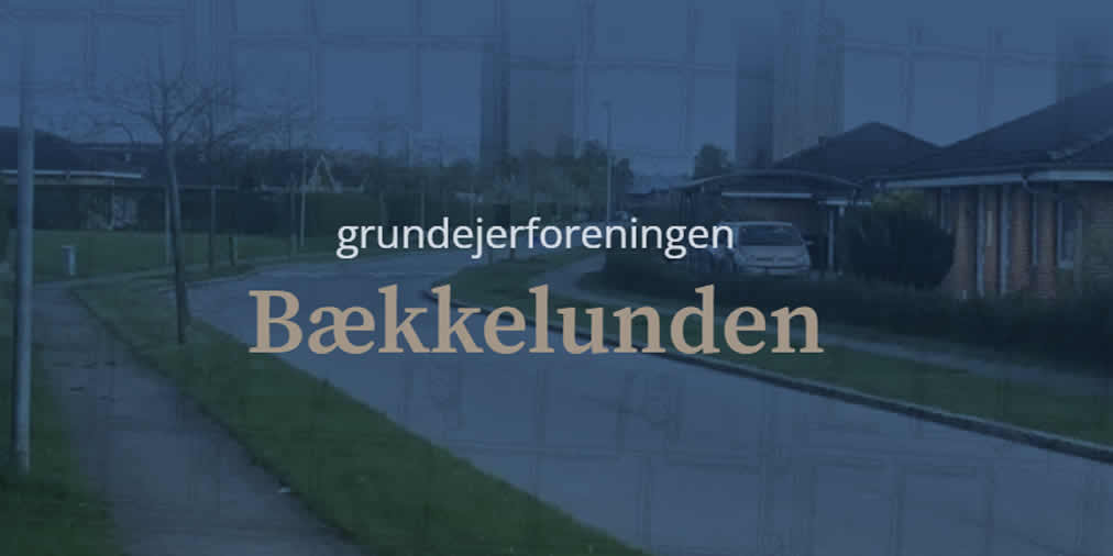 Grundejerforeningen Bækkelunden logo